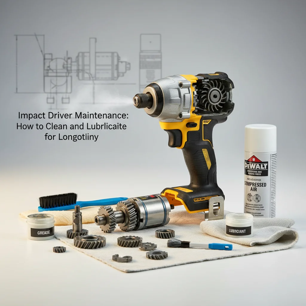Impact Driver Maintenance: How to Clean and Lubricate for Longevity