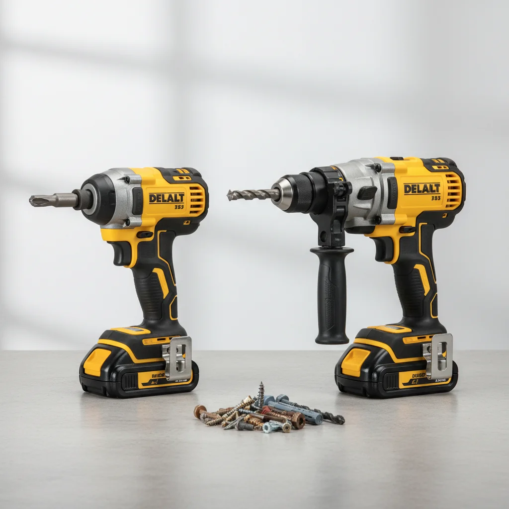 Impact Driver vs Hammer Drill: Which Tool Do You Really Need?